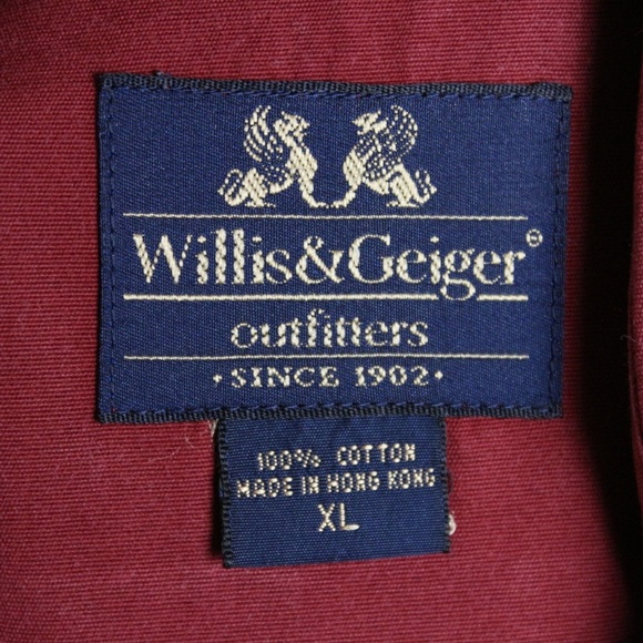 Willis & Geiger Men's Shirt XL-XXL Vintage - Picture 6 of 7